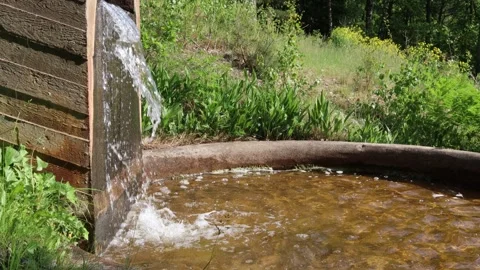 Flowing water. Stock Footage 250476418