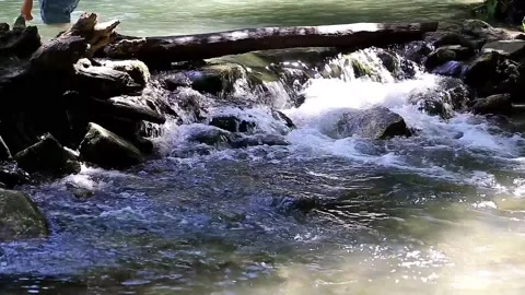 Flowing water Vídeo Stock 342392978