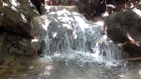 Flowing Water Over Rocks Stock Footage 331106494