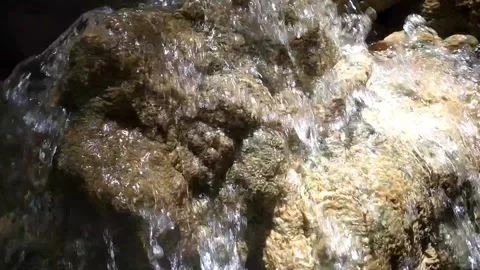 Flowing Water Over Rocks Stock Footage 331265769