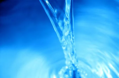 Flowing water Foto stock