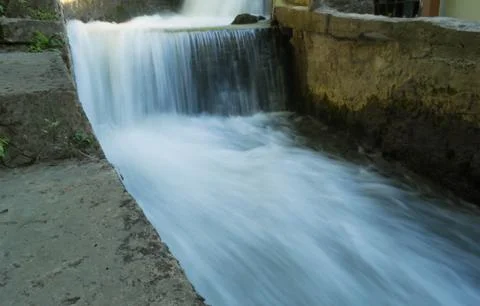 Flowing water Stock Photos