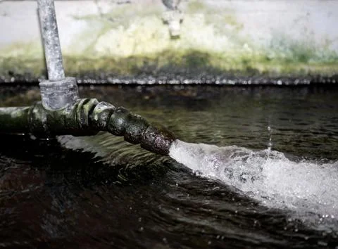 Flowing water Stock Photos