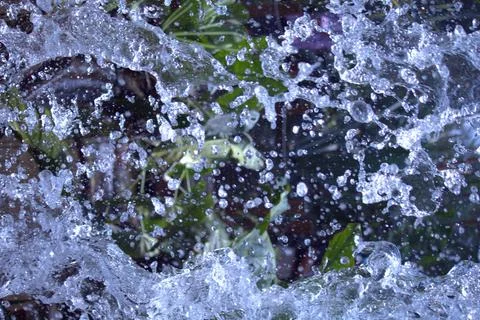 Flowing water Stock Photos