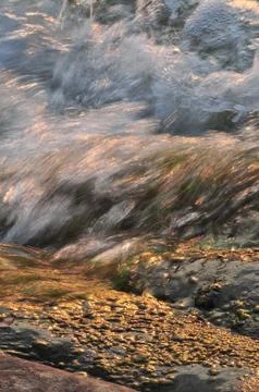 Flowing water Stock Photos