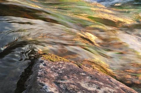 Flowing water Stock Photos