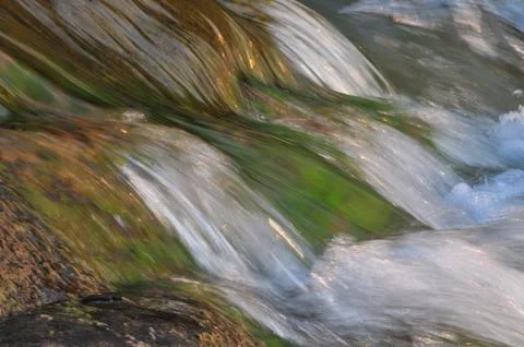 Flowing water Stock Photos