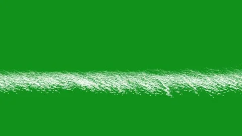Flowing water stream motion graphics with green screen background Video stock 344835105