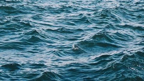 Flowing water surface Stock Footage 127535974