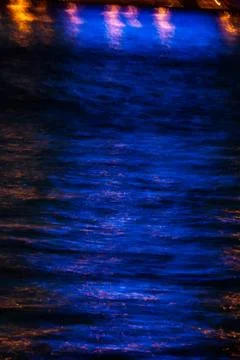 Flowing water surface Stock Photos