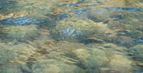 Flowing water surface Stock Photos