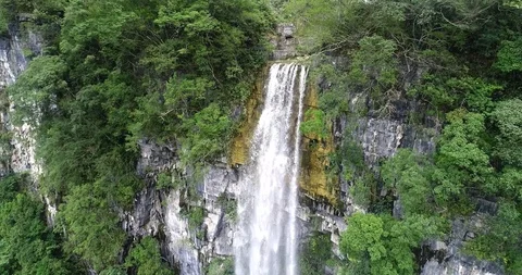 Flowing waterfall Stock Footage 102826392