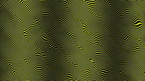 Flowing wave lines, curve pattern, 3d rendering. Stock Footage 309845478