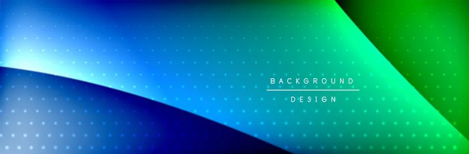 Flowing waves with 3d shadow effects and fluid gradients. Dynamic trendy Stock Illustration