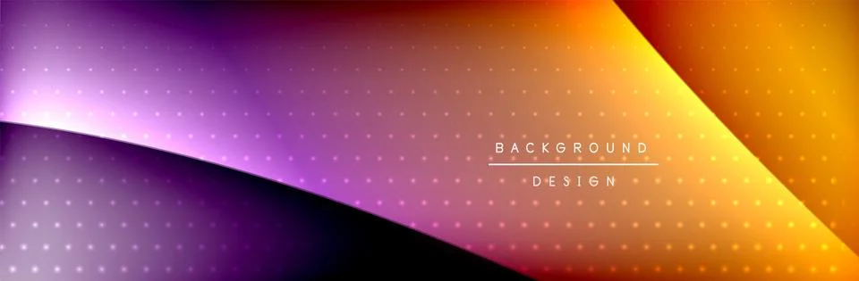 Flowing waves with 3d shadow effects and fluid gradients. Dynamic trendy Stock Illustration