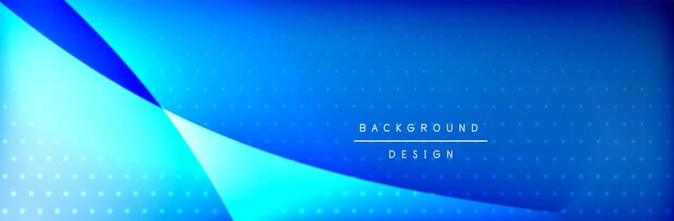 Flowing waves with 3d shadow effects and fluid gradients. Dynamic trendy イラスト素材