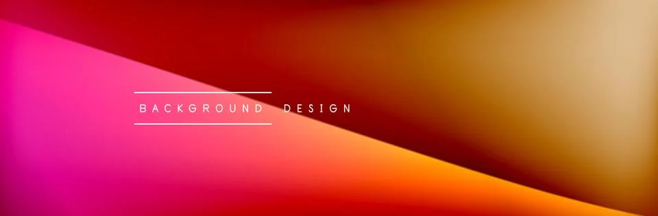 Flowing waves with 3d shadow effects and fluid gradients. Dynamic trendy Stock Illustration