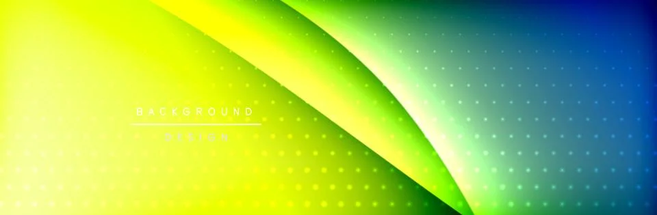 Flowing waves with 3d shadow effects and fluid gradients. Dynamic trendy Stock Illustration