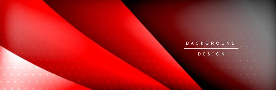 Flowing waves with 3d shadow effects and fluid gradients. Dynamic trendy イラスト素材