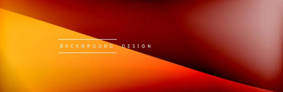 Flowing waves with 3d shadow effects and fluid gradients. Dynamic trendy イラスト素材