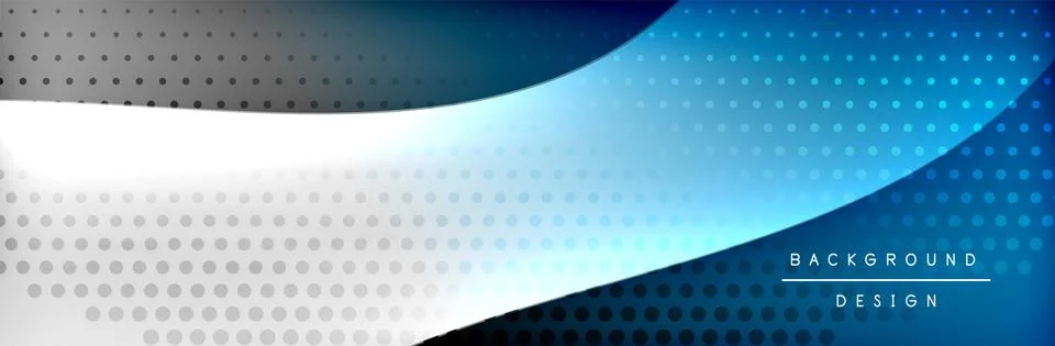 Flowing waves with 3d shadow effects and fluid gradients. Dynamic trendy Stock Illustration