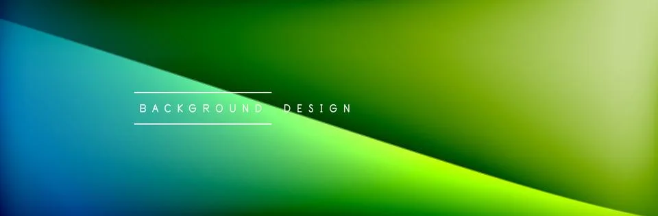 Flowing waves with 3d shadow effects and fluid gradients. Dynamic trendy Stock Illustration
