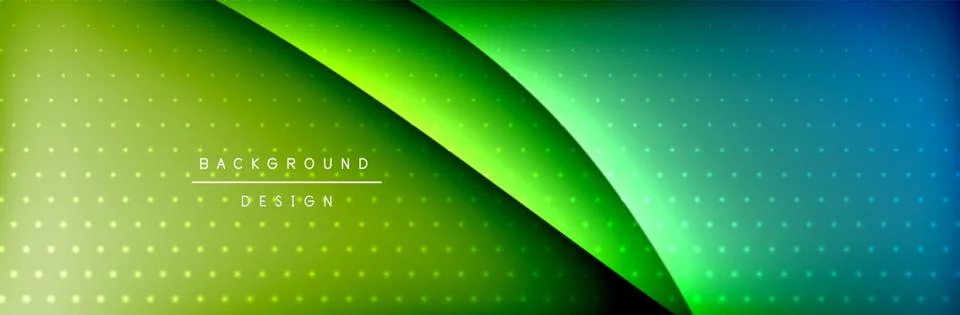Flowing waves with 3d shadow effects and fluid gradients. Dynamic trendy イラスト素材