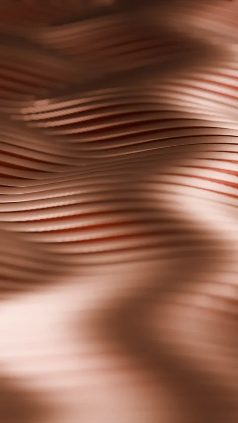 Flowing waves of brown texture reveal stunning details, natural patterns Stock Footage 321957608