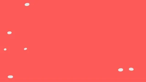 Flowing white, red, blue horizontal liquid streaks Stock Footage 233111659