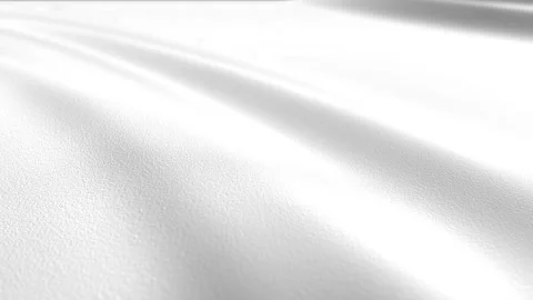 Flowing White Silk Cloth Motion Background Stock Footage 337223664