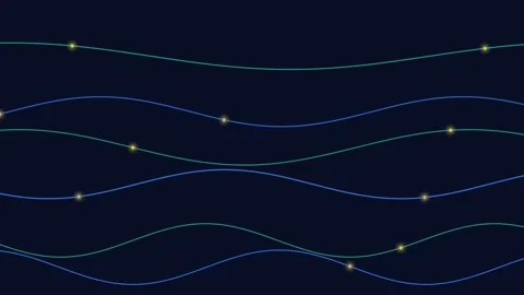 FlowingDataNetwork 스톡 동영상 342700941