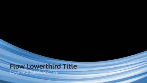 FlowLowerThird Catálogo de After Effects