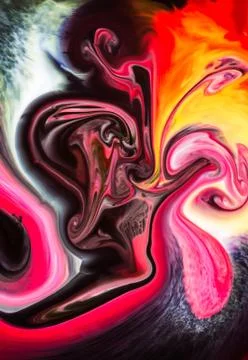 Flows of color Stock Photos