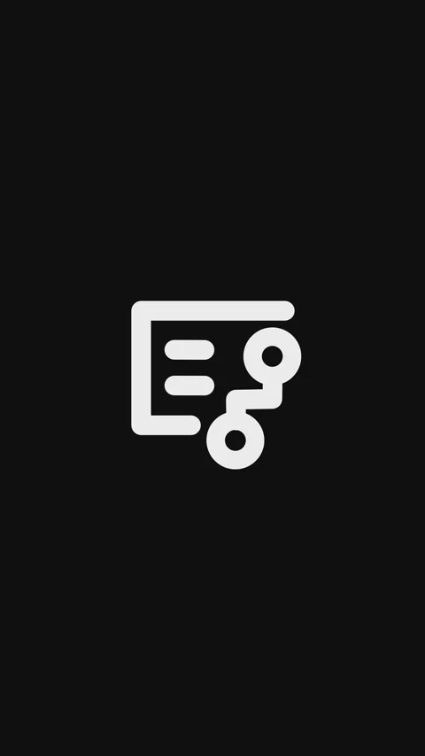 Flowsheet icon outline simple animation. Видео 297157035