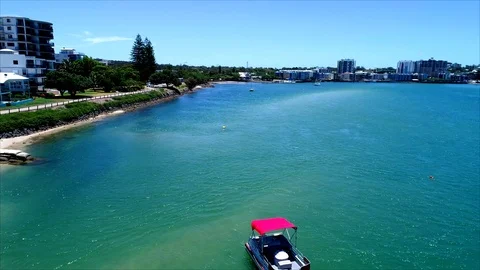 Flting over coast Stock Footage 99775531