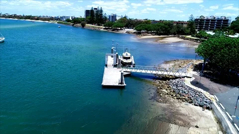 Flting over coast Stock Footage 99775938