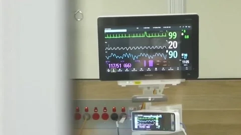 Flu and COVID19 crisis Inside a hospitals red zone Coronavirus  2 (4) Stock Footage 233583869