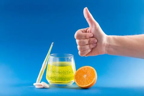 Flu cure Foto stock