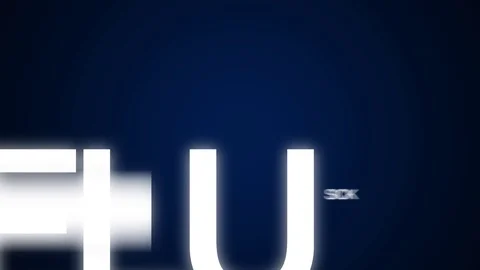 Flu shot animated word cloud. Kinetic typography. Stock Footage 108187465