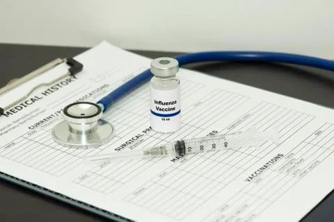 Flu shot Stock Photos