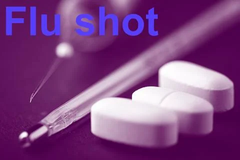 Flu shot Stock Photos