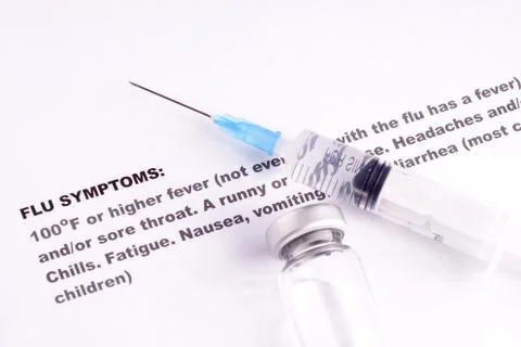 Flu Vaccination Stock Photos