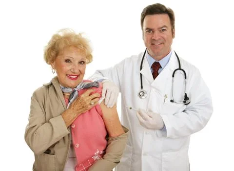 Flu Vaccination Stock Photos