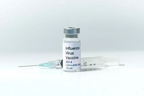 Flu vaccine Stock Photos