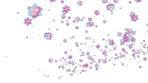 Flu Virus Animation Stock Footage 132614255