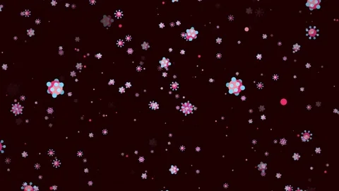 Flu Virus Animation Stock Footage 132616306