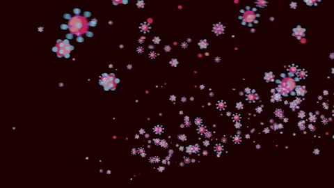 Flu Virus Animation Stock Footage 132616358