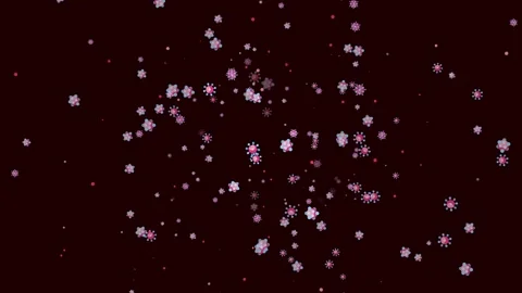 Flu Virus Animation Stock Footage 132616373