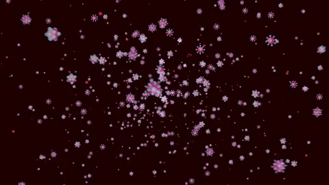 Flu Virus Animation Stock Footage 132616375