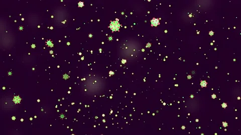 Flu Virus Animation Stock Footage 132678870